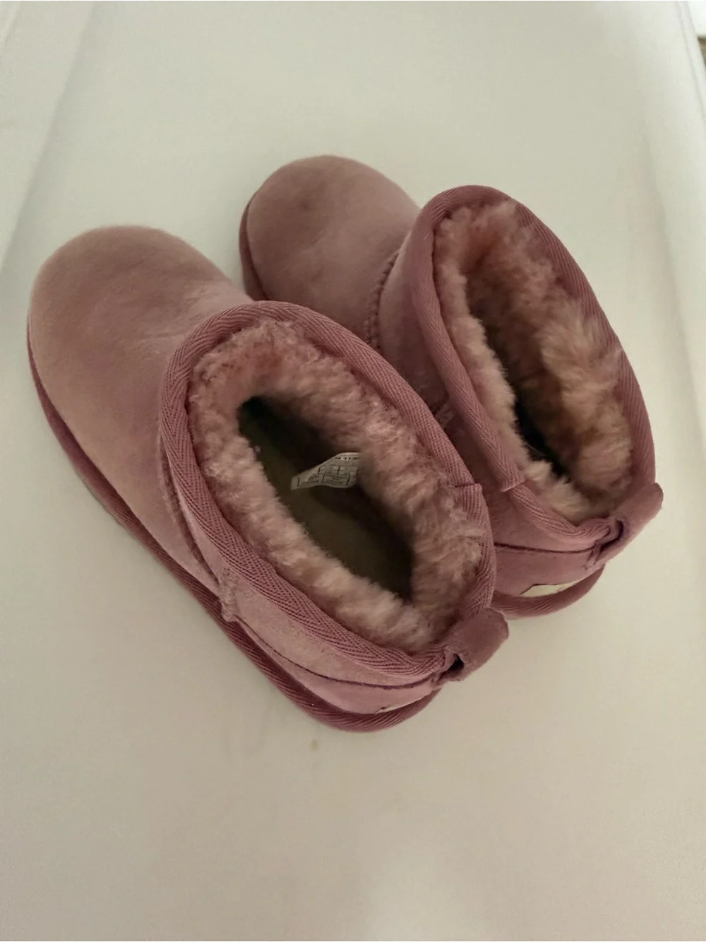 UGG Girls kids classic Ulta mini - Dusty Pink